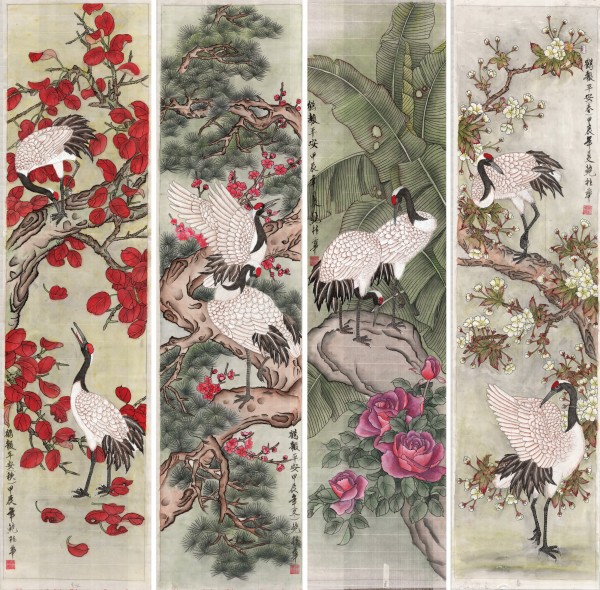 《鶴報平安》 鮑桂華 攀鋼集團