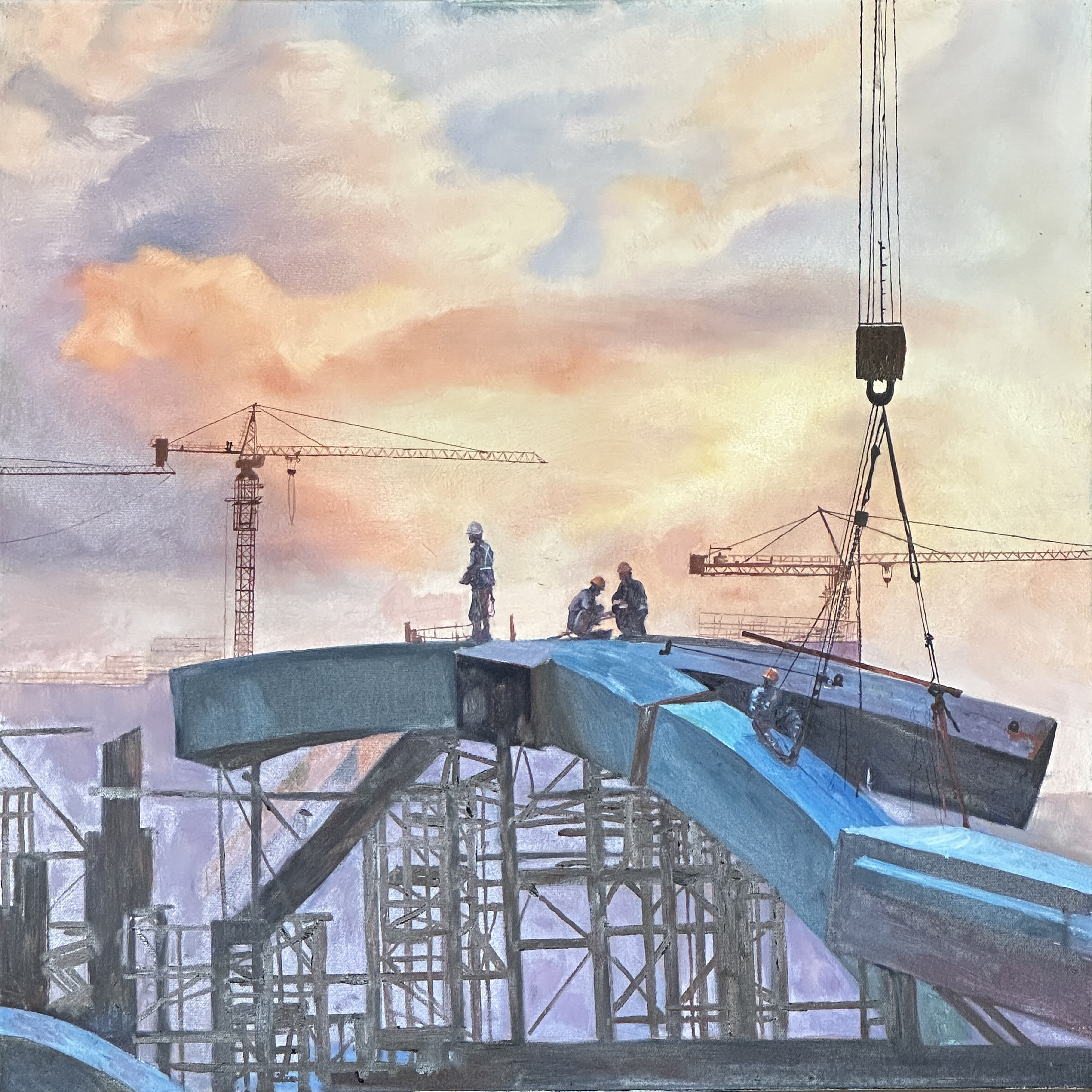 《鋼鐵巨獸的誕生》(1)桂海虹 上海寶冶