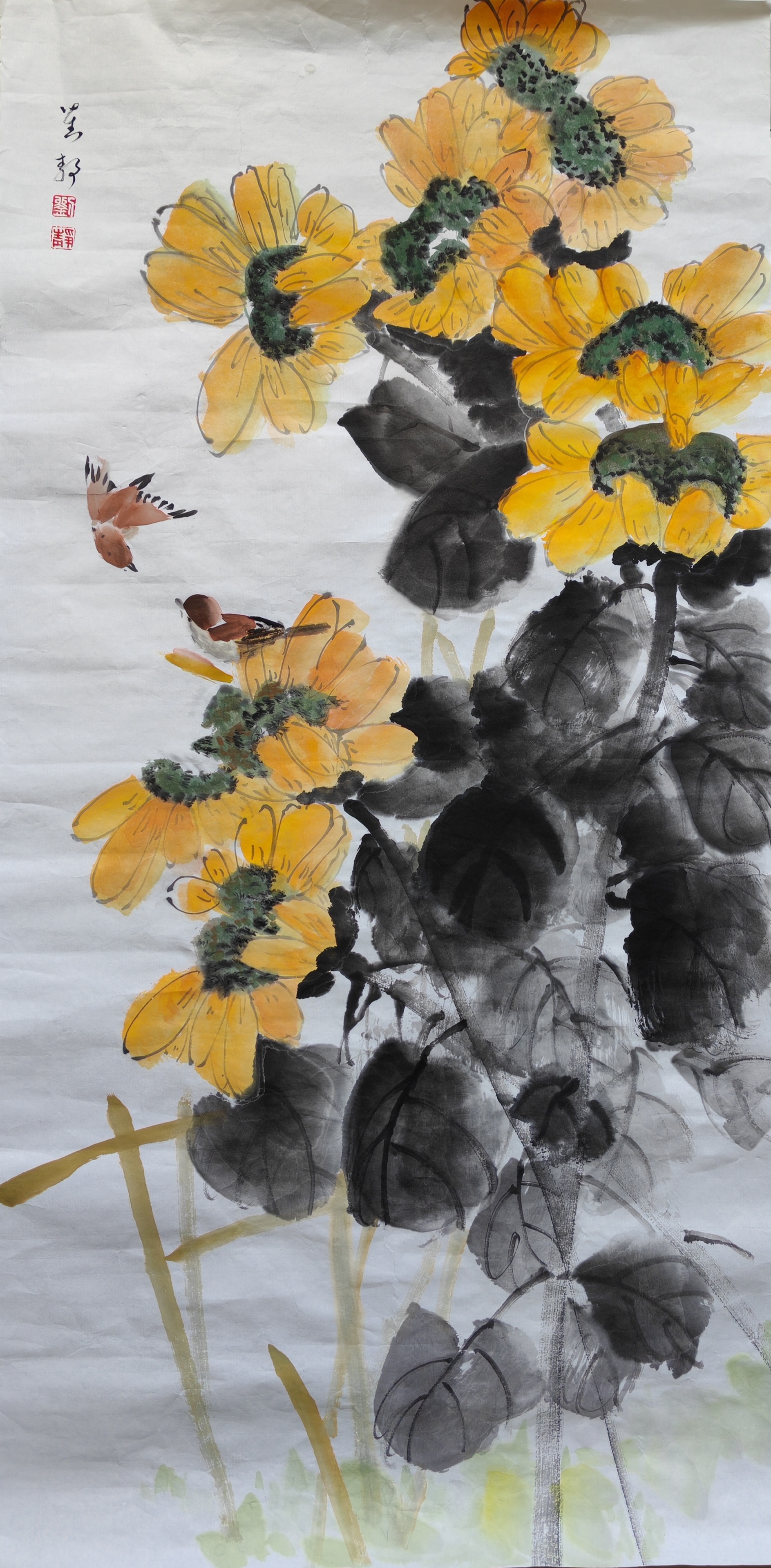 《菊花》 劉靜 河鋼舞鋼