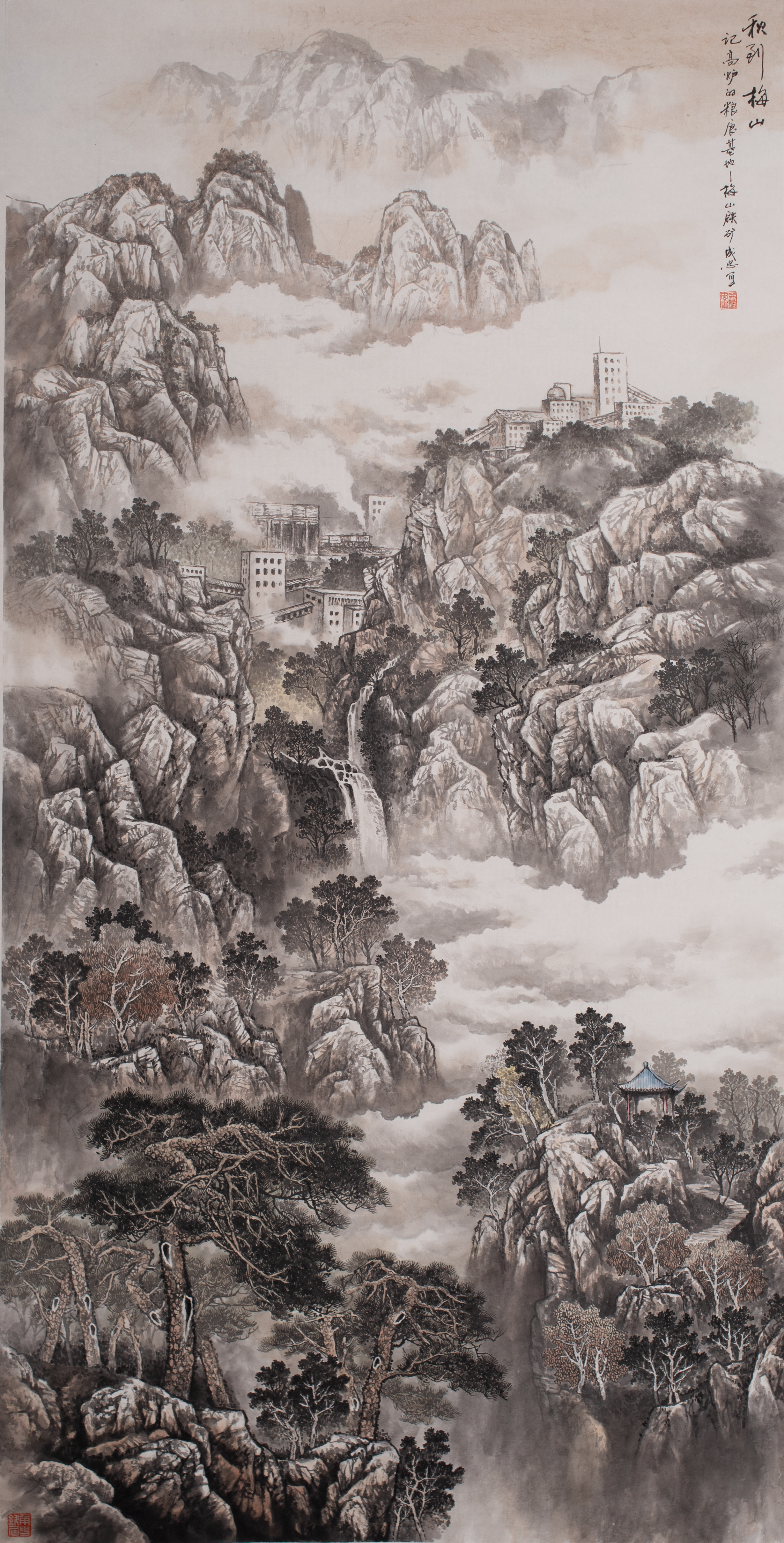 《秋到梅山》 居成忠 寶武梅鋼