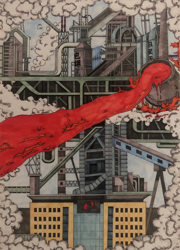 《鐵水奔流譜新篇》王一凡 包鋼