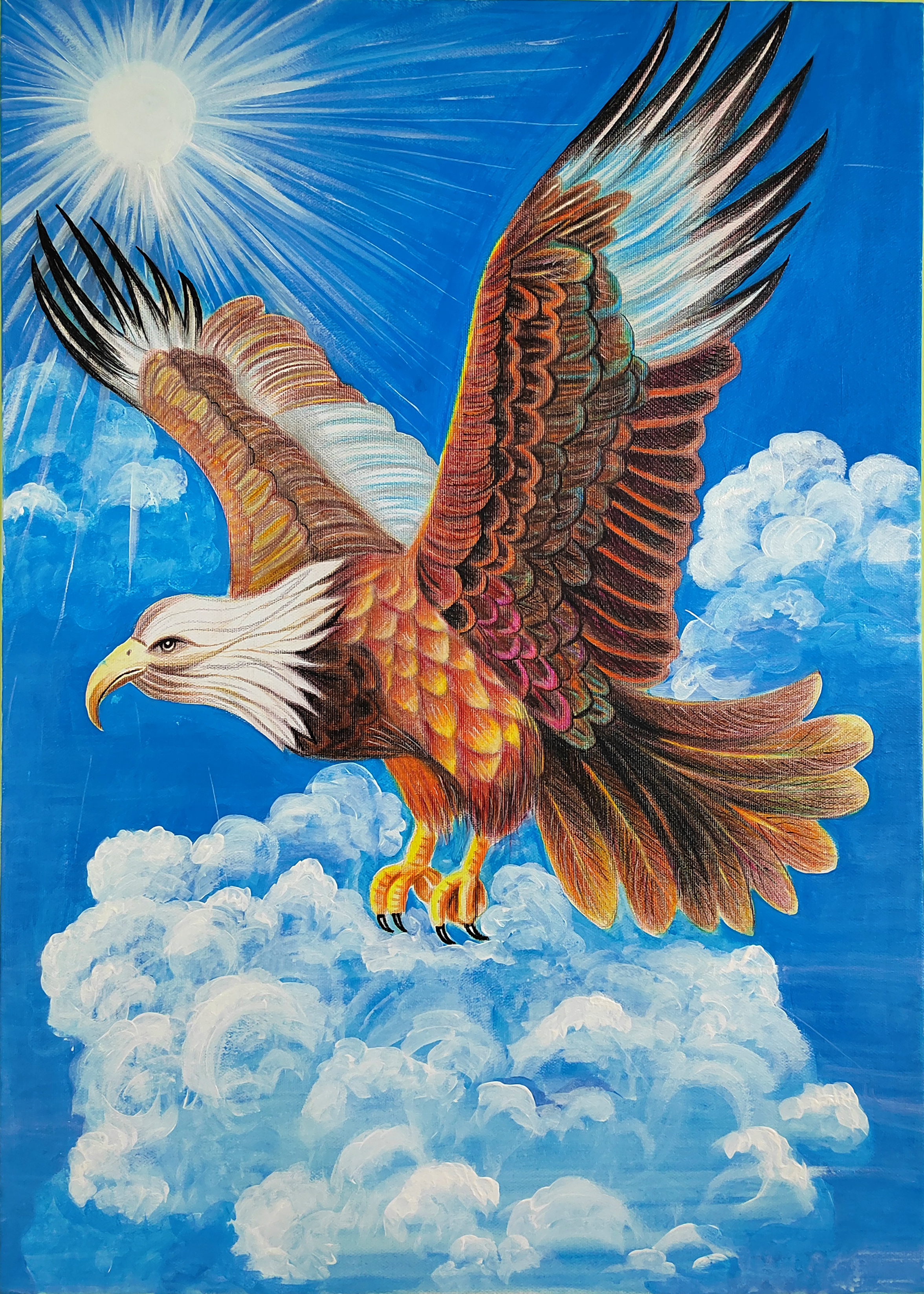 李亞 舞鋼 大鵬展翅迎盛世 砥礪前行譜華章