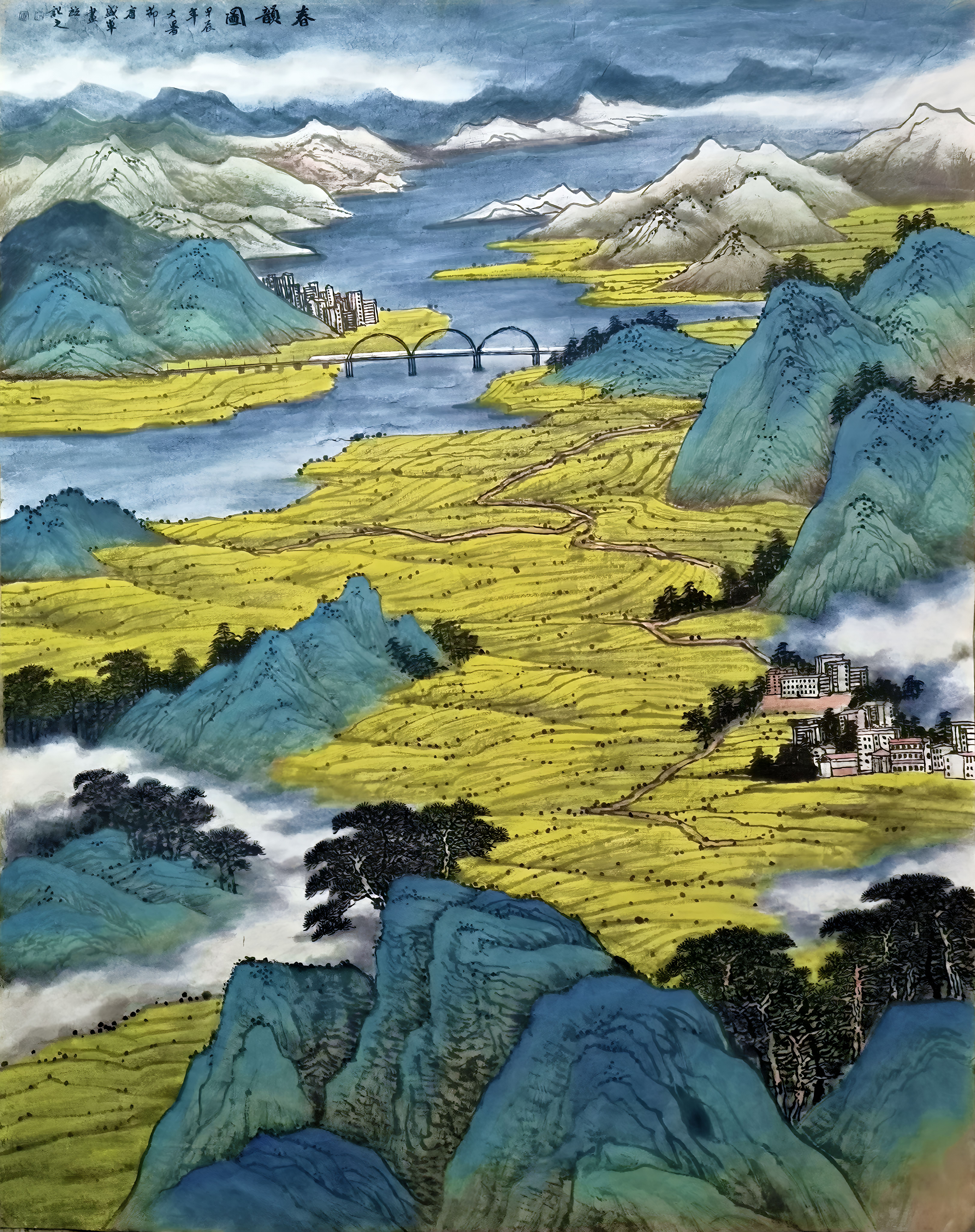 《春韻圖》 武鋼 唐盛軍