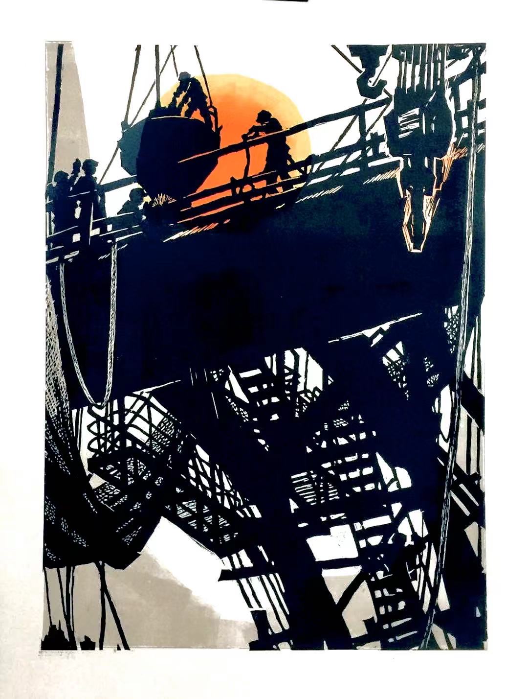 《托起太陽的人》 武鋼 鄧守才